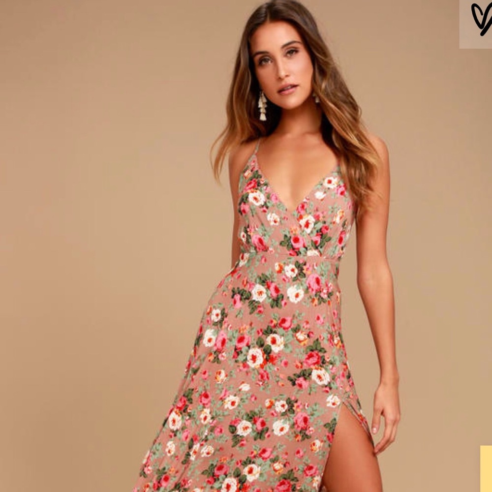 Lulus maxi dress